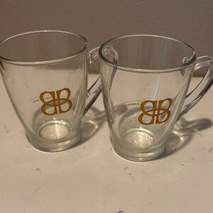 Set of Baileys Irish Cream Glass Mugs